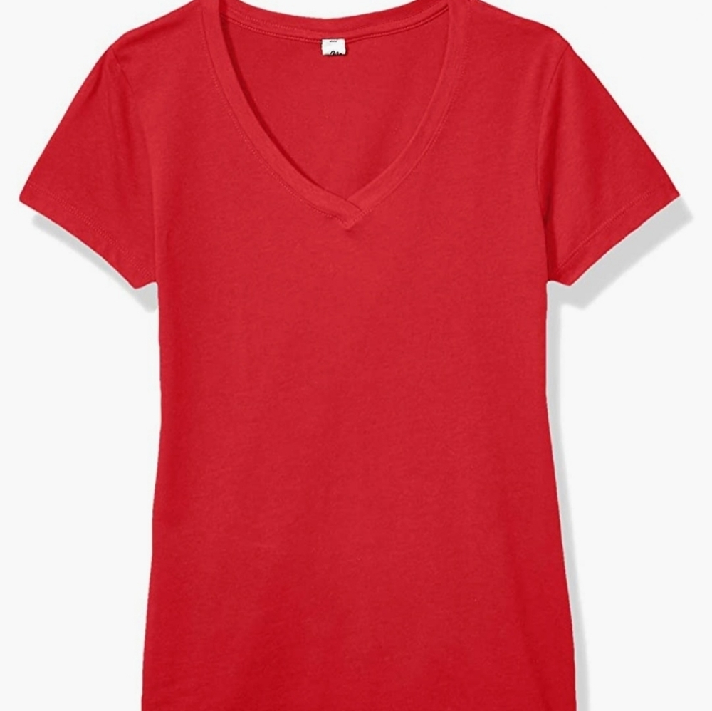 New Marky G women's Sueded V T shirt